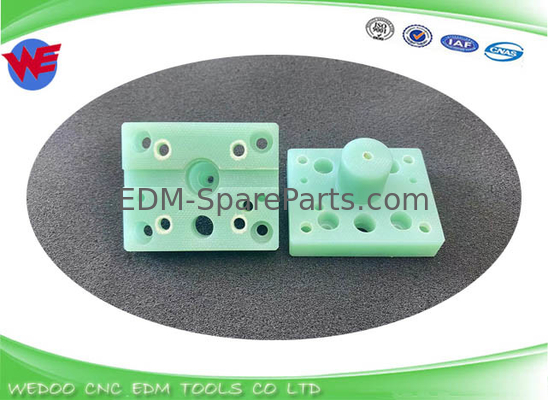 A290-8130-X763 Fanuc Isolator EDM Parts Lower Jet Block 54*43*10*26MM серии a-B